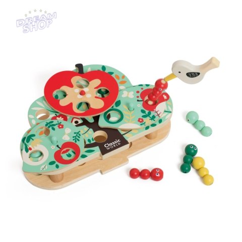 CLASSIC WORLD Magnetyczna Gra Zręcznościowa Złap Robaczka 16 el. CLASSIC WORLD Magnetyczna Gra Zręcznościowa Złap Robaczka 16 el.