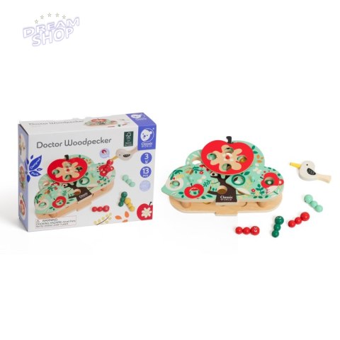 CLASSIC WORLD Magnetyczna Gra Zręcznościowa Złap Robaczka 16 el. CLASSIC WORLD Magnetyczna Gra Zręcznościowa Złap Robaczka 16 el.