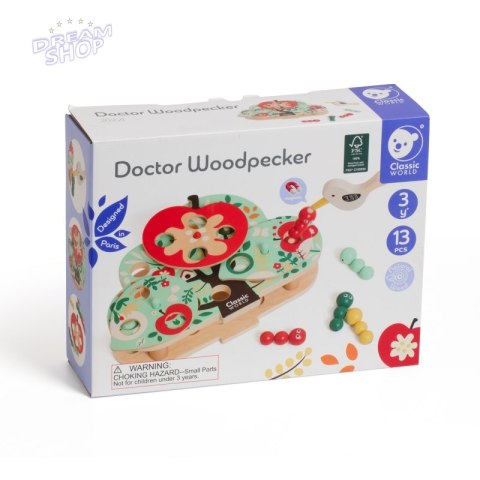 CLASSIC WORLD Magnetyczna Gra Zręcznościowa Złap Robaczka 16 el. CLASSIC WORLD Magnetyczna Gra Zręcznościowa Złap Robaczka 16 el.