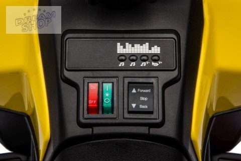Quad Na Akumulator GTS1155 Żółty Quad Na Akumulator GTS1155 Żółty