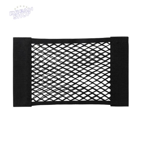 Siatka Do Bagażnika Auta Organizer Torba Na Rzep Mocna Kieszeń 60x25cm Siatka Do Bagażnika Auta Organizer Torba Na Rzep Mocna Kieszeń 60x25cm