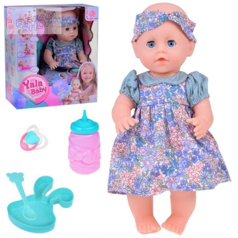 Zestaw Gumowa Lalka BOBAS + akcesoria + pije + sika + rusza oczami ZA5154 Zestaw Gumowa Lalka BOBAS + akcesoria + pije + sika + rusza oczami ZA5154