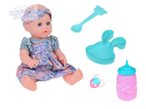 Zestaw Gumowa Lalka BOBAS + akcesoria + pije + sika + rusza oczami ZA5154 Zestaw Gumowa Lalka BOBAS + akcesoria + pije + sika + rusza oczami ZA5154