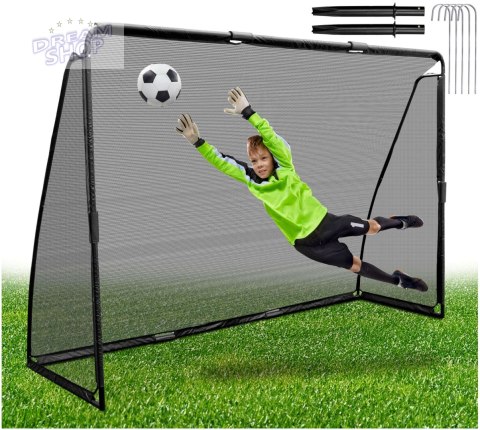 Bramka piłkarska 240 x 170 cm GETAFE Bramka piłkarska 240 x 170 cm GETAFE
