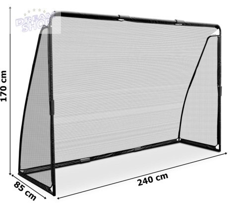 Bramka piłkarska 240 x 170 cm GETAFE Bramka piłkarska 240 x 170 cm GETAFE