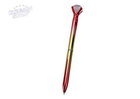 Długopis Z Diamentem W Połysku Złoto Kolorowy Niebieski Wkład 0.7mm Mix Długopis Z Diamentem W Połysku Złoto Kolorowy Niebieski Wkład 0.7mm Mix