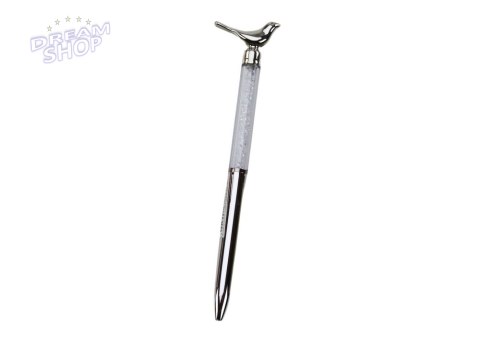 Długopis Z Ptakiem Diamenciki Niebieski Wkład 0.7mm Mix Długopis Z Ptakiem Diamenciki Niebieski Wkład 0.7mm Mix