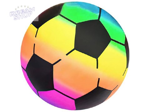 Gumowa kolorowa tęczowa lekka piłka do gry zabawy 9" 23cm dla dzieci SP0794 Gumowa kolorowa tęczowa lekka piłka do gry zabawy 9" 23cm dla dzieci SP0794