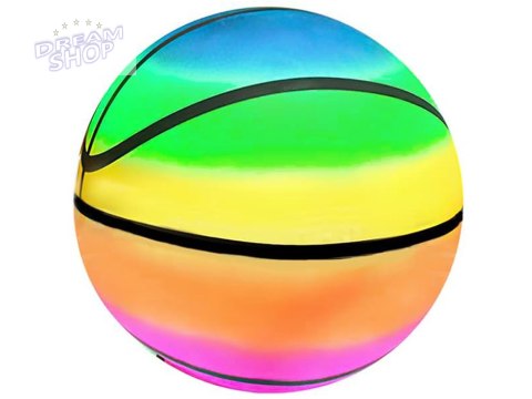 Gumowa kolorowa tęczowa lekka piłka do gry zabawy 9" 23cm dla dzieci SP0794 Gumowa kolorowa tęczowa lekka piłka do gry zabawy 9" 23cm dla dzieci SP0794