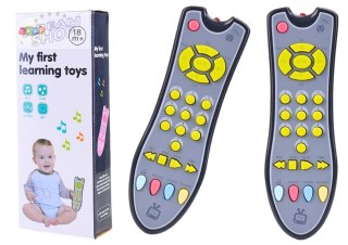 Interaktywny Pilot TV Dla Malucha Edukacyjny Światło Dźwięk