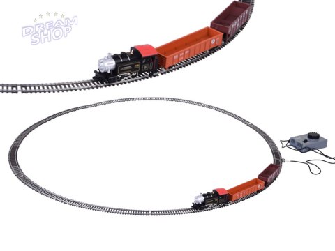 Kolejka elektryczna klasyczny parowóz z jednostką sterującą H0 1:87 RC0643 Kolejka elektryczna klasyczny parowóz z jednostką sterującą H0 1:87 RC0643