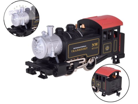 Kolejka elektryczna klasyczny parowóz z jednostką sterującą H0 1:87 RC0643 Kolejka elektryczna klasyczny parowóz z jednostką sterującą H0 1:87 RC0643