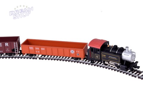 Kolejka elektryczna klasyczny parowóz z jednostką sterującą H0 1:87 RC0643 Kolejka elektryczna klasyczny parowóz z jednostką sterującą H0 1:87 RC0643