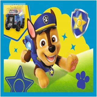 Puzzle 4w1 Psi Patrol Biegnące Pieski 3+ Trefl 34628
