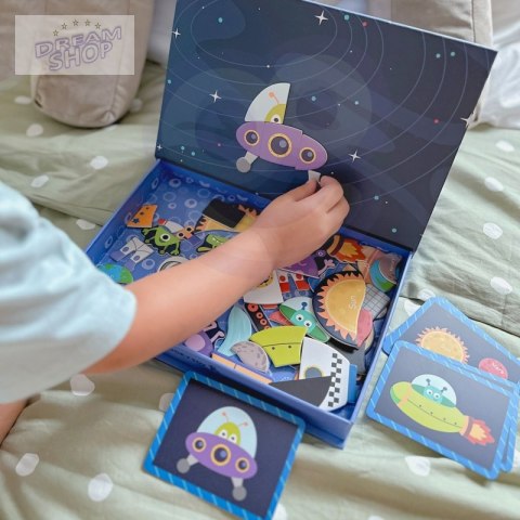 TOOKY TOY Układanka Magnetyczna Kosmos Puzzle TOOKY TOY Układanka Magnetyczna Kosmos Puzzle