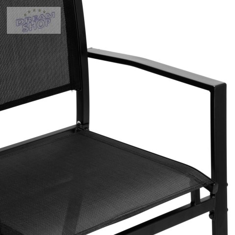 Zestaw mebli ogrodowych GRACIOSA BLACK Zestaw mebli ogrodowych GRACIOSA BLACK