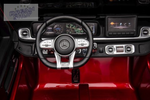 Auto Na Akumulator Mercedes G63 XXL Czerwony 24V Auto Na Akumulator Mercedes G63 XXL Czerwony 24V