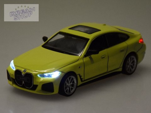 Auto metalowe Elektryczne BMW i4 M50 Gran Coupe dźwięk światła ZA5044