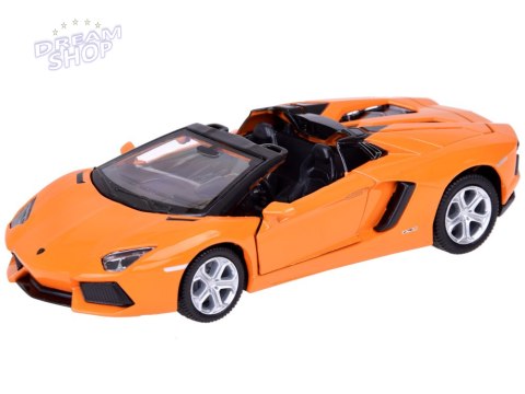 Auto metalowe model Lamborghini Aventador Roadster 1:32 interaktyw. ZA5053 Auto metalowe model Lamborghini Aventador Roadster 1:32 interaktyw. ZA5053