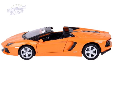 Auto metalowe model Lamborghini Aventador Roadster 1:32 interaktyw. ZA5053 Auto metalowe model Lamborghini Aventador Roadster 1:32 interaktyw. ZA5053
