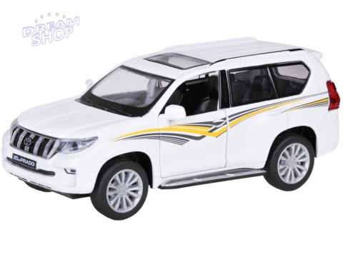 Auto metalowe model TOYOTA LAND CRUISER PRADO światło dźwięk SUV ZA5056 Auto metalowe model TOYOTA LAND CRUISER PRADO światło dźwięk SUV ZA5056