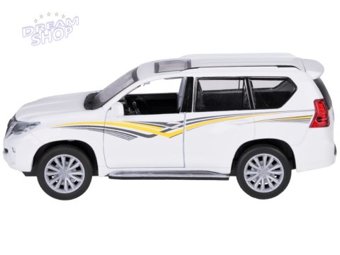 Auto metalowe model TOYOTA LAND CRUISER PRADO światło dźwięk SUV ZA5056 Auto metalowe model TOYOTA LAND CRUISER PRADO światło dźwięk SUV ZA5056