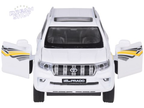 Auto metalowe model TOYOTA LAND CRUISER PRADO światło dźwięk SUV ZA5056 Auto metalowe model TOYOTA LAND CRUISER PRADO światło dźwięk SUV ZA5056