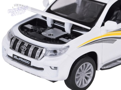 Auto metalowe model TOYOTA LAND CRUISER PRADO światło dźwięk SUV ZA5056 Auto metalowe model TOYOTA LAND CRUISER PRADO światło dźwięk SUV ZA5056