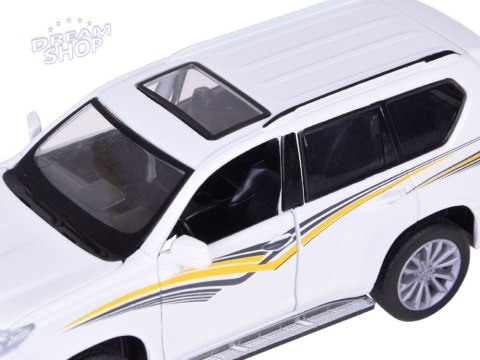 Auto metalowe model TOYOTA LAND CRUISER PRADO światło dźwięk SUV ZA5056 Auto metalowe model TOYOTA LAND CRUISER PRADO światło dźwięk SUV ZA5056
