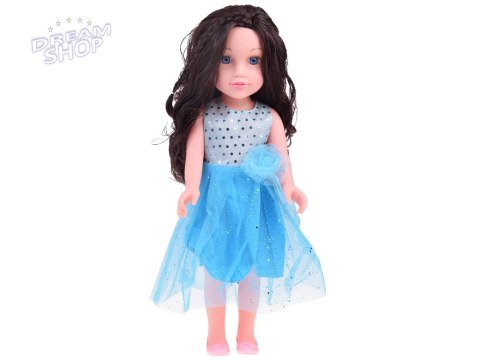 Duża lalka w eleganckim ubraniu 45 cm długie włosy ZA5158