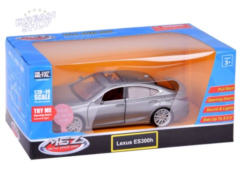 Model kolekcjonerski Lexus ES300h 1:35 metalowe auto światło dźwięk ZA5051 Model kolekcjonerski Lexus ES300h 1:35 metalowe auto światło dźwięk ZA5051
