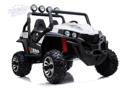 Auto na Akumulator Buggy S2588 Białe