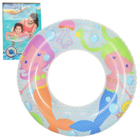 BESTWAY 36113 Koło dmuchane kółko 51cm syreny 2-4 lata