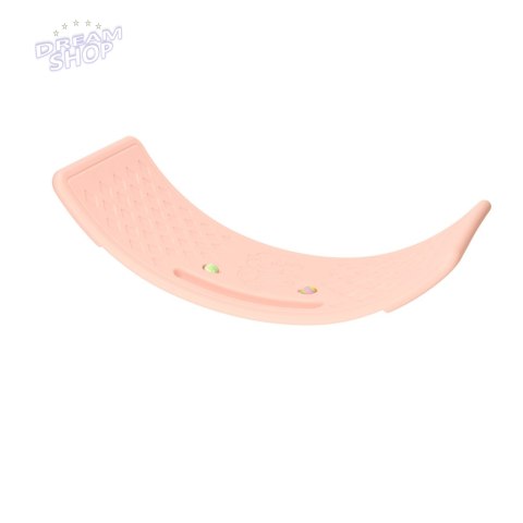 Deska do balansowania bujak dla dzieci 67x29 cm antypoślizgowa różowa Deska do balansowania bujak dla dzieci 67x29 cm antypoślizgowa różowa