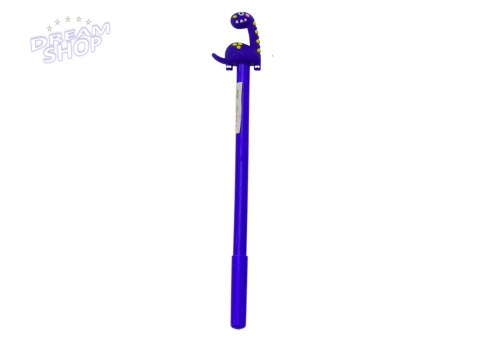 Długopis Z Dinozaurem Zatyczka Czarny Wkład Mix Brązowy Żółty 0.5mm Długopis Z Dinozaurem Zatyczka Czarny Wkład Mix Brązowy Żółty 0.5mm