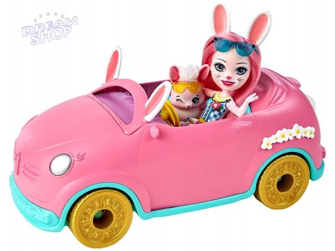 Enchantimals króliczkowóz lalka Bree Bunnymobile akcesoria autko ZA5468 Enchantimals króliczkowóz lalka Bree Bunnymobile akcesoria autko ZA5468