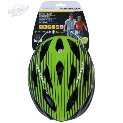 KASK ROWEROWY REGULOWANY DUNLOP R.M ZIELONY