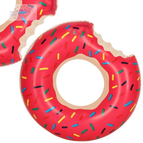 Koło Dmuchane dziecięce Donut 50cm różowe Koło Dmuchane dziecięce Donut 50cm różowe