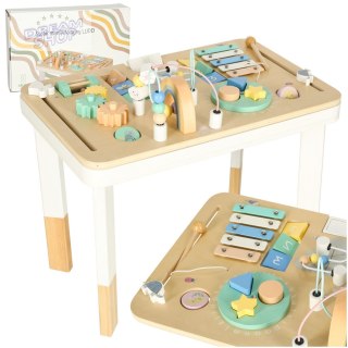Lulilo Stolik manipulacyjny montessori kolorowy