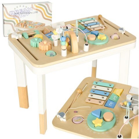 Lulilo Stolik manipulacyjny montessori kolorowy