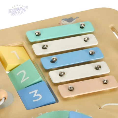 Lulilo Stolik manipulacyjny montessori kolorowy