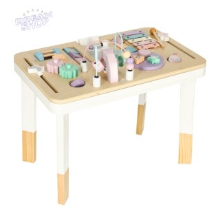 Lulilo Stolik manipulacyjny montessori pastelowy