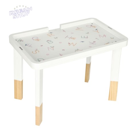 Lulilo Stolik manipulacyjny montessori pastelowy