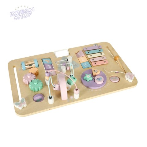 Lulilo Stolik manipulacyjny montessori pastelowy