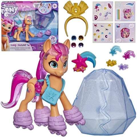 My Little Pony figurka Sunny Starscout Crystal Adventure akcesoria ZA5476 My Little Pony figurka Sunny Starscout Crystal Adventure akcesoria ZA5476