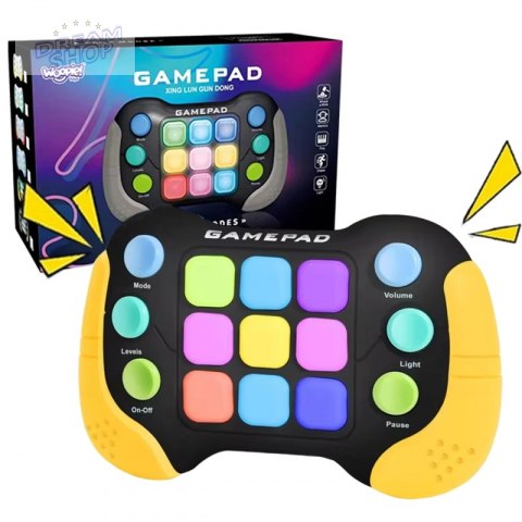 WOOPIE Elektroniczna Gra Zręcznościowa Pop-It Fidget Toy Gamepad WOOPIE Elektroniczna Gra Zręcznościowa Pop-It Fidget Toy Gamepad