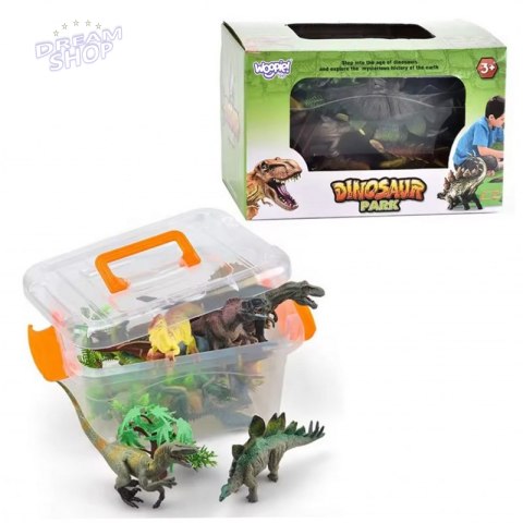 WOOPIE Zestaw Park Dinozaurów Figurki + Mata i Akcesoria 23 el. WOOPIE Zestaw Park Dinozaurów Figurki + Mata i Akcesoria 23 el.