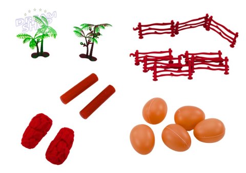 Zestaw Figurek Dinozaurów Duży Dinozaur Zielony 45 El Zestaw Figurek Dinozaurów Duży Dinozaur Zielony 45 El
