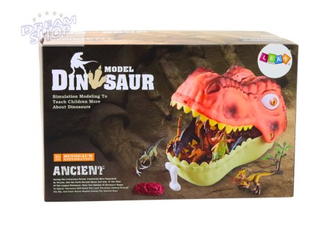 Zestaw Figurek Dinozaurów Duży Dinozaur Zielony 45 El Zestaw Figurek Dinozaurów Duży Dinozaur Zielony 45 El