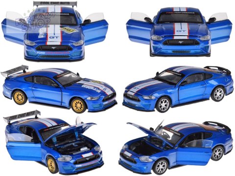 Zestaw Metalowe auto TUNING licencjonowane Ford Mustang GT 1:42 ZA5057 Zestaw Metalowe auto TUNING licencjonowane Ford Mustang GT 1:42 ZA5057